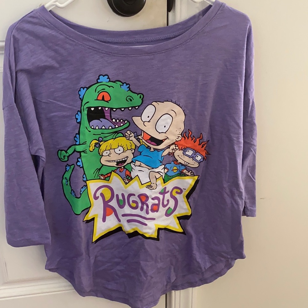 purple Rugrats shirt
